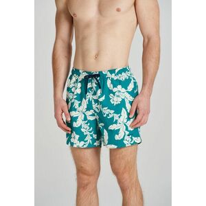 FÜRDŐRUHA GANT PALM LEI PRINT SWIM SHORTS OCEAN TURQUOSIE kép