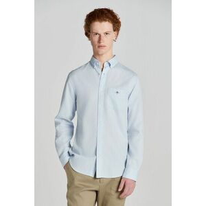 ING GANT REG HONEYCOMB TEXTURE SHIRT LIGHT BLUE kép