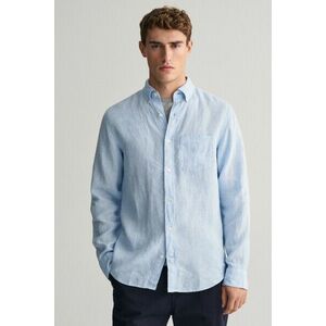 ING GANT REG LINEN SHIRT CAPRI BLUE kép