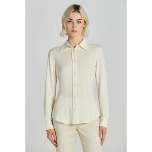 ING GANT SLIM JERSEY SHIRT CREAM kép