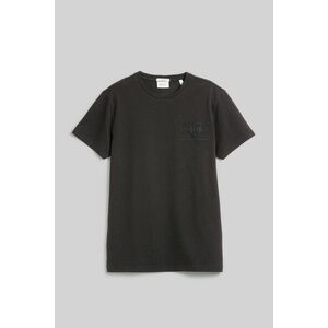 PÓLÓ GANT SLIM TONAL SHIELD PIQUE SS TSHIRT BLACK kép