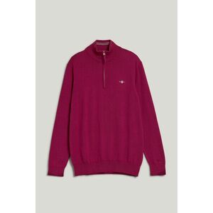 PULÓVER GANT CLASSIC COTTON HALFZIP BEAUTYBERRY PURPLE kép