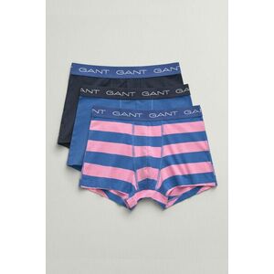 ALSÓNEMŰ GANT STRIPE TRUNK 3-PACK RICH BLUE kép