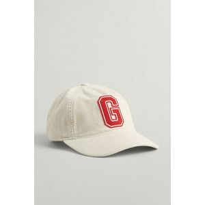 SAPKA GANT G BADGE CORD CAP CREAM kép