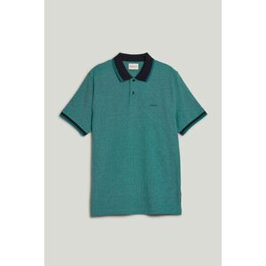 PÓLÓ GANT 4-COL OXFORD SS PIQUE LAGOON BLUE kép