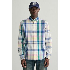 ING GANT REG SEERSUCKER MADRAS SHIRT WHITE kép