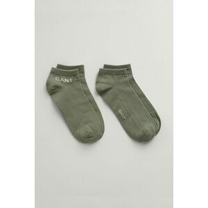 ZOKNI GANT ANKLE SOCKS 2-PACK DRY GREEN kép