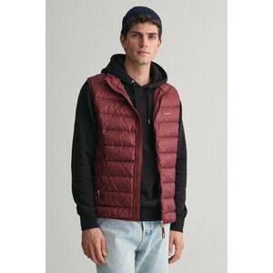 MELLÉNY GANT LIGHT DOWN VEST WINE RED kép