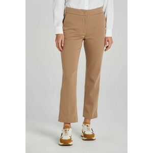 NADRÁG GANT JERSEY CIGARETTE PANT DARK KHAKI kép