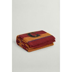 TAKARÓ GANT VARSITY STRIPE THROW 130X180 PLUMPED RED kép