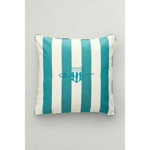 PÁRNAHUZAT GANT STRIPE ARCHIVE SHIELD CUSHION 50X50 OCEAN TURQUOSIE kép