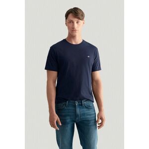 PÓLÓ GANT REG SHIELD SS T-SHIRT EVENING BLUE kép