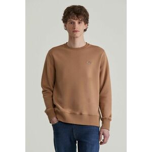 MELEGÍTŐ FELSŐ GANT REG SHIELD C-NECK SWEAT WARM KHAKI kép