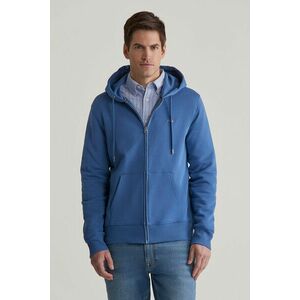 MELEGÍTŐ FELSŐ GANT REG SHIELD FULL ZIP HOODIE VINTAGE BLUE kép