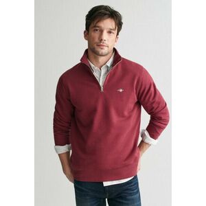 MELEGÍTŐ FELSŐ GANT REG SHIELD HALF ZIP SWEAT WINE RED kép