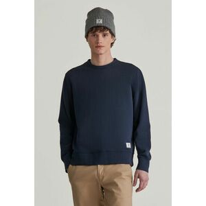 MELEGÍTŐ FELSŐ GANT WASHED C-NECK SWEAT EVENING BLUE kép