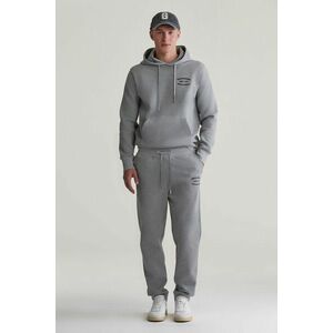 TRÉNINGNADRÁG GANT SMALL GRAPHIC SWEATPANTS GREY MELANGE kép