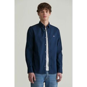 ING GANT SLIM OXFORD STRETCH SHIRT MARINE kép