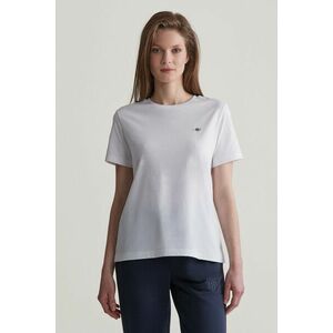 PÓLÓ GANT REG SHIELD SS T-SHIRT WHITE kép