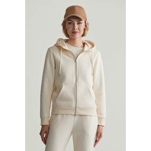 MELEGÍTŐ FELSŐ GANT REG TONAL SHIELD ZIP HOODIE LINEN kép