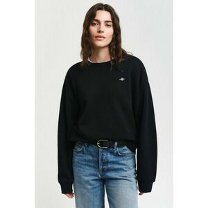 MELEGÍTŐ FELSŐ GANT SHIELD C-NECK SWEAT BLACK kép