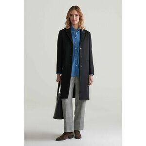 KABÁT GANT CLASSIC TAILORED WOOL COAT BLACK kép