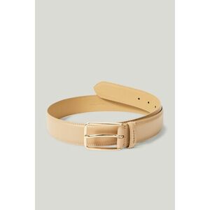 ÖV GANT LEATHER BELT CARAMEL BEIGE kép