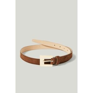 ÖV GANT SLIM SUEDE BELT CACAO kép