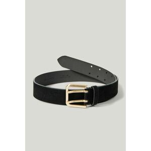 ÖV GANT DOUBLE ROW SUEDE BELT BLACK kép