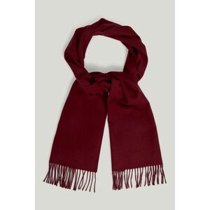 SÁL GANT UNISEX. WOOL SCARF WINE RED kép