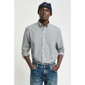 ING GANT REG POPLIN STRIPE SHIRT BLACK kép