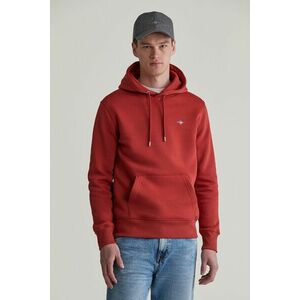 MELEGÍTŐ FELSŐ GANT REG SHIELD HOODIE IRON RED kép