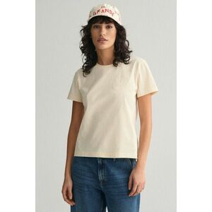 PÓLÓ GANT REG TONAL SHIELD SS T-SHIRT LINEN kép