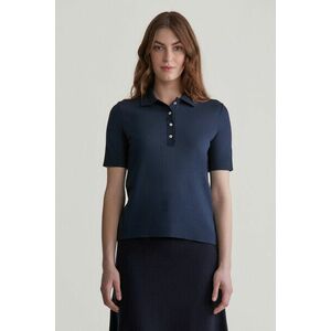 PÓLÓ GANT REG SEAMLESS SS POLO EVENING BLUE kép