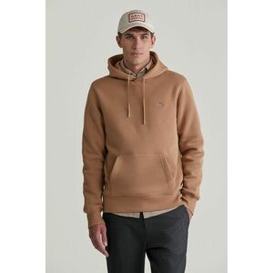 MELEGÍTŐ FELSŐ GANT REG SHIELD HOODIE WARM KHAKI kép