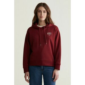 MELEGÍTŐ FELSŐ GANT SMALL GRAPHIC HOODIE PLUMPED RED kép