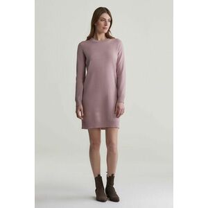 RUHA GANT SUPERFINE LAMBSWOOL DRESS DUSTY PINK kép