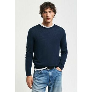 PULÓVER GANT EXTRAFINE MERINO WOOL C-NECK MARINE kép