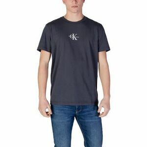 Hosszú ujjú galléros pólók Calvin Klein Jeans MONOLOGO TEE J30J325649 kép