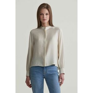 ING GANT REG TEXTURE BLOUSE CREAM kép