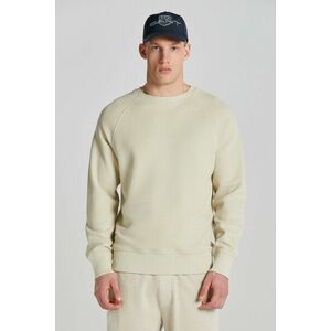 MELEGÍTŐ FELSŐ GANT WAFFLE TEXTURE C-NECK SILKY BEIGE kép