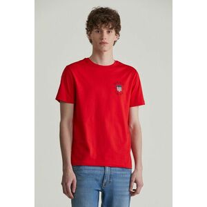 PÓLÓ GANT PRINT SS TSHIRT BRIGHT RED kép