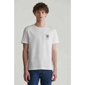 PÓLÓ GANT PRINT SS TSHIRT EGGSHELL kép