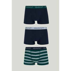 ALSÓNEMŰ GANT STRIPE TRUNK 3-PACK DEEP FOREST kép