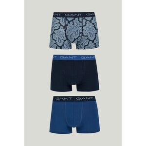 ALSÓNEMŰ GANT PAISLEY TRUNK 3-PACK EVENING BLUE kép