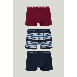 ALSÓNEMŰ GANT MULTISTRIPE TRUNK 3-PACK EVENING BLUE kép