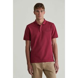 PÓLÓ GANT REG TONAL SHIELD SS POLO RICH WINE kép