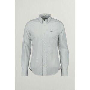 ING GANT SLIM MICRO PRINT SHIRT EGGSHELL kép