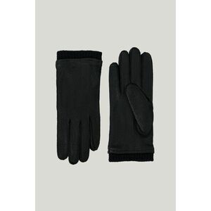 KESZTYŰ GANT CASHMERE LINED LEATHER GLOVES BLACK kép