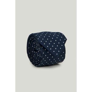 NYAKKENDŐ GANT POLKA DOT SILK TIE MARINE kép